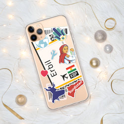 Funda para iPhone 15, 14, 13, 12, 11 Pro Max Plus, diseño de bandera kurda de Erbil y Kurdistán, regalo mini, recuerdo de viaje, nombre de ciudad personalizado