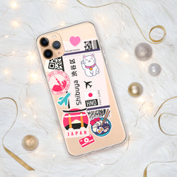 Ciudad de Shibuya 渋谷区 Tokio Japón Bandera japonesa Funda para iPhone 15 14 13 12 11 Pro Max Plus Mini Regalo Recuerdo de viaje