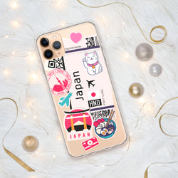 Japan Japanische Flagge iPhone Hülle 15 14 13 12 11 Pro Max Plus Mini Reise Souvenir Tourist Strand Liebhaber Essen Ziel Pride Patriot Geschenke
