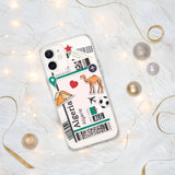 Algeria Algerian Flag iPhone Case 15 14 13 12 11 Pro Max Plus Mini Gift Ideas Country Map Skyline Gift For Her Him Ideas Travel  Souvenir
