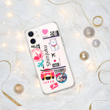Shinjuku City 新宿区 Tokyo Japan Japanese Flag iPhone Case 15 14 13 12 11 Pro Max Plus Mini Gift Travel Souvenir Personalized Custom City Name