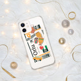 Funda para iPhone Orlu Nigeria con bandera nigeriana 15, 14, 13, 12, 11 Pro Max Plus Mini, recuerdo de viaje personalizado con nombre de ciudad