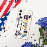 Funda para iPhone 15, 14, 13, 12, 11 Pro Max Plus Mini de Delray Beach, Florida, recuerdo de viaje, destino turístico para amantes de la playa, regalos de orgullo patriota