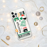 Nasiriyah Iraq Iraqi Flag iPhone Case 15 14 13 12 11 Pro Max Plus Mini Gift Travel Souvenir Personalized Custom City Name