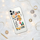 Funda para iPhone Orlu Nigeria con bandera nigeriana 15, 14, 13, 12, 11 Pro Max Plus Mini, recuerdo de viaje personalizado con nombre de ciudad