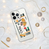 Funda para iPhone Orlu Nigeria con bandera nigeriana 15, 14, 13, 12, 11 Pro Max Plus Mini, recuerdo de viaje personalizado con nombre de ciudad