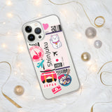 Shinjuku City 新宿区 Tokyo Japan Japanese Flag iPhone Case 15 14 13 12 11 Pro Max Plus Mini Gift Travel Souvenir Personalized Custom City Name
