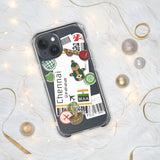 Funda para iPhone 15, 14, 13, 12, 11 Pro Max Plus Mini con bandera de la India de Chennai, regalo de viaje personalizado con nombre de ciudad