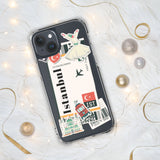 Istanbul Türkei Türkiye Türkische Flagge iPhone Hülle 15 14 13 12 11 Pro Max Plus Mini Reise Souvenir Tourist Strand Liebhaber Essen Patriot Geschenke