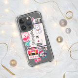 Shinjuku City 新宿区 Tokyo Japan Japanese Flag iPhone Case 15 14 13 12 11 Pro Max Plus Mini Gift Travel Souvenir Personalized Custom City Name