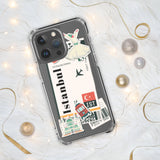 Istanbul Türkei Türkiye Türkische Flagge iPhone Hülle 15 14 13 12 11 Pro Max Plus Mini Reise Souvenir Tourist Strand Liebhaber Essen Patriot Geschenke