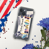 Funda para iPhone 15, 14, 13, 12, 11 Pro Max Plus Mini de Delray Beach, Florida, recuerdo de viaje, destino turístico para amantes de la playa, regalos de orgullo patriota