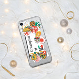 Uriangato Guanajuato Mexico Mexican Flag iPhone Case 15 14 13 12 11 Pro Max Plus Mini Travel Souvenir Personalized Custom City Name