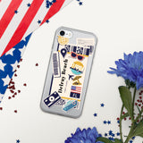 Funda para iPhone 15, 14, 13, 12, 11 Pro Max Plus Mini de Delray Beach, Florida, recuerdo de viaje, destino turístico para amantes de la playa, regalos de orgullo patriota