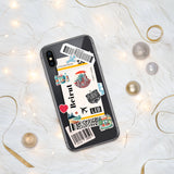 Beirut Libanon Libanesische Flagge iPhone Hülle 15 14 13 12 11 Pro Max Plus Mini Geschenk Reise Souvenir Personalisierter Stadtname