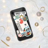 Funda para iPhone 15, 14, 13, 12, 11 Pro Max Plus Mini con bandera de Guatemala, recuerdo de viaje personalizado con nombre de ciudad