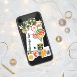 Montego Bay Jamaica Jamaican Flag iPhone Case 15 14 13 12 11 Pro Max Plus Mini Travel Souvenir Personalized Custom City Name