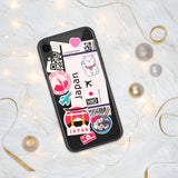 Japan Japanische Flagge iPhone Hülle 15 14 13 12 11 Pro Max Plus Mini Reise Souvenir Tourist Strand Liebhaber Essen Ziel Pride Patriot Geschenke