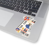 San Juan Sticker Puerto Rico Stickers Puerto Rican Flag Travel Sticker Laptop Decal  Vacation Souvenir Adventure Tiny Mini Stickers
