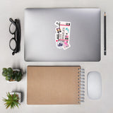 Los Angeles Sticker California Stickers Cali LA US Flag Travel Sticker Laptop Decal Car Vacation Souvenir Adventure Tiny Mini Stickers