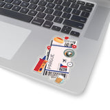 Prague Czech Republic Czechia City art Sticker Stickers Vinyl Computer Transparent stickers Cool Macbook Travel sticker Gift Ideas