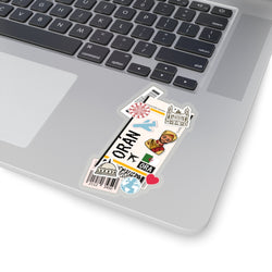 Orán Argelia Ciudad argelina Arte Pegatinas Vinilo Pegatinas transparentes para ordenador Pegatinas geniales para Macbook Ideas para regalos