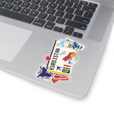 Kurdistan Sticker Kurdish Stickers Kurd Flag Travel Sticker Laptop Decal  Vacation Souvenir Adventure Tiny Mini Stickers