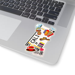 Cali Sticker Kolumbien Aufkleber Kolumbianische Flagge Reiseaufkleber Laptop Aufkleber Urlaub Souvenir Abenteuer Kleine Mini Sticker