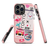 Tokyo Japan Japanese iPhone 14 13 12 11 Pro Max Plus Mini Phone Case iPhone X XS XR SE 7 8