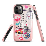 Tokyo Japan Japanese iPhone 14 13 12 11 Pro Max Plus Mini Phone Case iPhone X XS XR SE 7 8