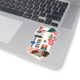 Berna Suiza Suiza Ginebra Ciudad Arte Pegatinas Vinilo Pegatinas Computadora Pegatinas transparentes Genial Macbook Pegatinas de viaje Ideas de regalo