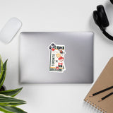 Toronto Sticker Kanada Aufkleber Kanadische Flagge Reiseaufkleber Laptop Aufkleber Urlaub Souvenir Abenteuer Kleine Mini Sticker