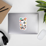 Cardiff Wales UK England British City art Sticker Stickers Vinyl Computer Transparent stickers Cool Macbook Travel sticker Gift Ideas