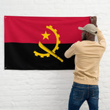 Bandera de Angola, decoración de pared, arte impreso, pancarta, ideas para regalos