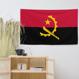 Bandera de Angola, decoración de pared, arte impreso, pancarta, ideas para regalos