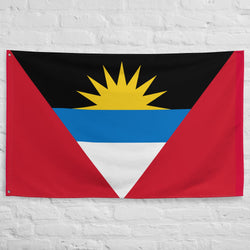 Ideas para regalos con la bandera de Antigua y Barbuda para decorar paredes con arte impreso
