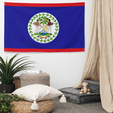 Belize Belizean Flag Wall Decor Art Print Banner Gift Ideas