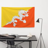 Bhutan Bhutanese Flag Wall Decor Art Print Banner Gift Ideas