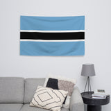 Botswana Flag Wall Decor Art Print Banner Gift Ideas