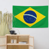 Brazil Brasil Brazilian Flag Wall Decor Art Print Banner Gift Ideas