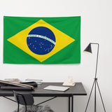 Brazil Brasil Brazilian Flag Wall Decor Art Print Banner Gift Ideas