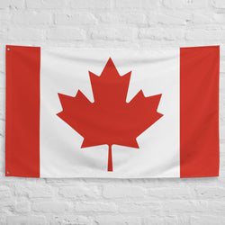 Ideas para regalos con la bandera canadiense de Canadá para decorar paredes con arte impreso