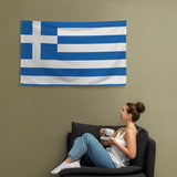Ideas para regalos con la bandera griega de Grecia para decorar la pared