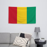 Bandera de Guinea, decoración de pared, arte, impresión, pancarta, ideas para regalos