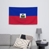 Haiti Haitian Flag Wall Decor Art Print Banner Gift Ideas