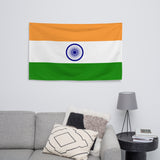 India Indian Flag Wall Decor Art Print Banner Gift Ideas
