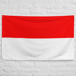 Ideas para regalos con la bandera de Indonesia para decorar la pared con arte impreso