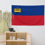 Liechtenstein Liechtensteiner Bandera Decoración de pared Arte Impresión Banner Ideas de regalos