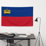 Liechtenstein Liechtensteiner Bandera Decoración de pared Arte Impresión Banner Ideas de regalos