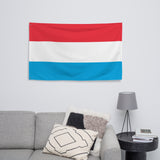Luxembourg Luxembourgish Flag Wall Decor Art Print Banner Gift Ideas